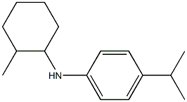 N-(2-methylcyclohexyl)-4-(propan-2-yl)aniline Struktur