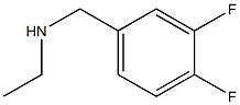 N-(3,4-difluorobenzyl)-N-ethylamine Struktur