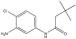 N-(3-amino-4-chlorophenyl)-3,3-dimethylbutanamide Struktur