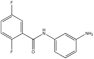 N-(3-aminophenyl)-2,5-difluorobenzamide Struktur