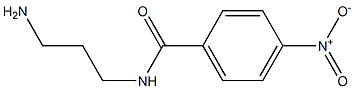 N-(3-aminopropyl)-4-nitrobenzamide Struktur