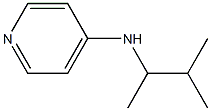 N-(3-methylbutan-2-yl)pyridin-4-amine Struktur