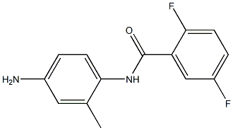 N-(4-amino-2-methylphenyl)-2,5-difluorobenzamide Struktur