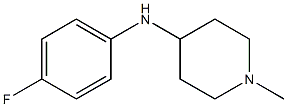 N-(4-fluorophenyl)-1-methylpiperidin-4-amine Struktur