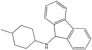 N-(4-methylcyclohexyl)-9H-fluoren-9-amine Struktur