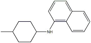 N-(4-methylcyclohexyl)naphthalen-1-amine Struktur