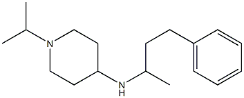 N-(4-phenylbutan-2-yl)-1-(propan-2-yl)piperidin-4-amine Struktur