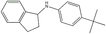 N-(4-tert-butylphenyl)-2,3-dihydro-1H-inden-1-amine Struktur