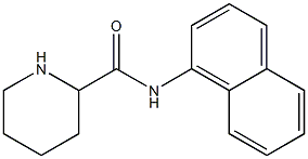 N-(naphthalen-1-yl)piperidine-2-carboxamide Struktur