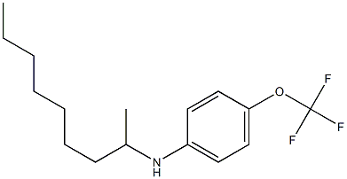 N-(nonan-2-yl)-4-(trifluoromethoxy)aniline Struktur