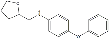 N-(oxolan-2-ylmethyl)-4-phenoxyaniline Struktur