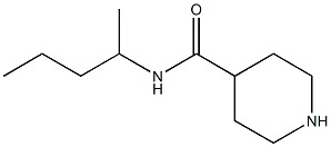 N-(pentan-2-yl)piperidine-4-carboxamide Struktur