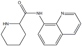 N-(quinolin-8-yl)piperidine-2-carboxamide Struktur