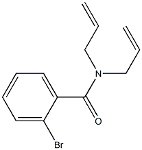 N,N-diallyl-2-bromobenzamide Struktur