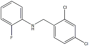 N-[(2,4-dichlorophenyl)methyl]-2-fluoroaniline Struktur