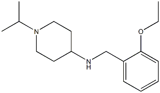 N-[(2-ethoxyphenyl)methyl]-1-(propan-2-yl)piperidin-4-amine Struktur