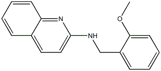 N-[(2-methoxyphenyl)methyl]quinolin-2-amine Struktur