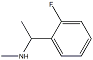 N-[1-(2-fluorophenyl)ethyl]-N-methylamine Struktur