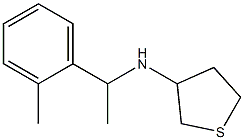 N-[1-(2-methylphenyl)ethyl]thiolan-3-amine Struktur