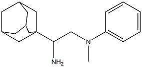 N-[2-(adamantan-1-yl)-2-aminoethyl]-N-methylaniline Struktur