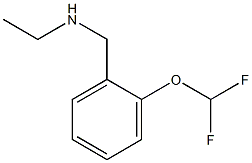 N-[2-(difluoromethoxy)benzyl]-N-ethylamine Struktur