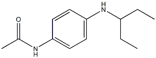 N-[4-(pentan-3-ylamino)phenyl]acetamide Struktur