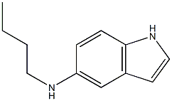 N-butyl-1H-indol-5-amine Struktur