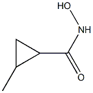 N-hydroxy-2-methylcyclopropanecarboxamide Struktur