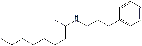 nonan-2-yl(3-phenylpropyl)amine Struktur