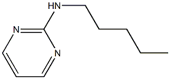 N-pentylpyrimidin-2-amine Struktur