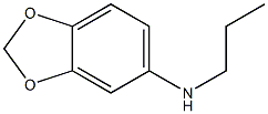 N-propyl-2H-1,3-benzodioxol-5-amine Struktur