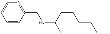 octan-2-yl(pyridin-2-ylmethyl)amine Struktur