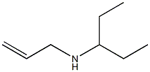 pentan-3-yl(prop-2-en-1-yl)amine Struktur