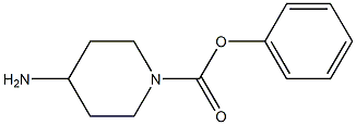 phenyl 4-aminopiperidine-1-carboxylate Struktur