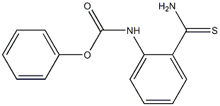 phenyl N-(2-carbamothioylphenyl)carbamate Struktur