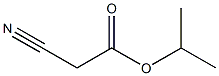 propan-2-yl 2-cyanoacetate Struktur