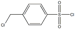 4-Chloromethylbenzenesulfonyl chloride Struktur