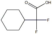 Cyclohexyl-difluoroacetic acid Struktur