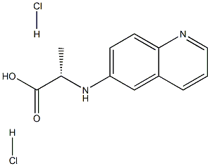 L-6-Quinolylalanine  dihydrochloride Struktur