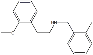 2-(2-methoxyphenyl)-N-(2-methylbenzyl)ethanamine Struktur