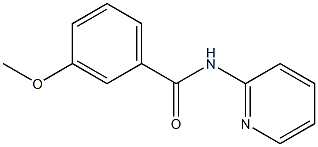 3-methoxy-N-(2-pyridinyl)benzamide Struktur