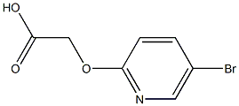 [(5-bromo-2-pyridinyl)oxy]acetic acid Struktur