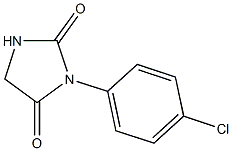 3-(4-chlorophenyl)-2,4-imidazolidinedione Struktur