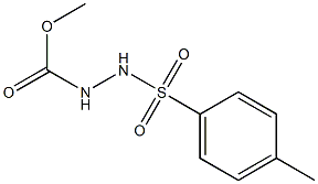 methyl 2-[(4-methylphenyl)sulfonyl]hydrazinecarboxylate Struktur