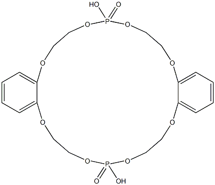 6,7,11,12,19,20,24,25-octahydrodibenzo[g,r][1,3,6,9,12,14,17,20,2,13]octaoxadiphosphacyclodocosine-9,22-diol 9,22-dioxide Struktur