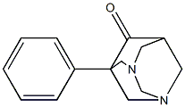 5-phenyl-1,3-diazatricyclo[3.3.1.1~3,7~]decan-6-one Struktur