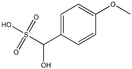 hydroxy(4-methoxyphenyl)methanesulfonate Struktur