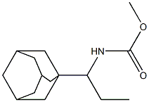 methyl 1-(1-adamantyl)propylcarbamate Struktur