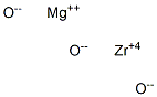 Zirconium magnesium oxide Struktur