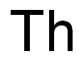 Thorium  atomic  absorption  standard  solution Struktur